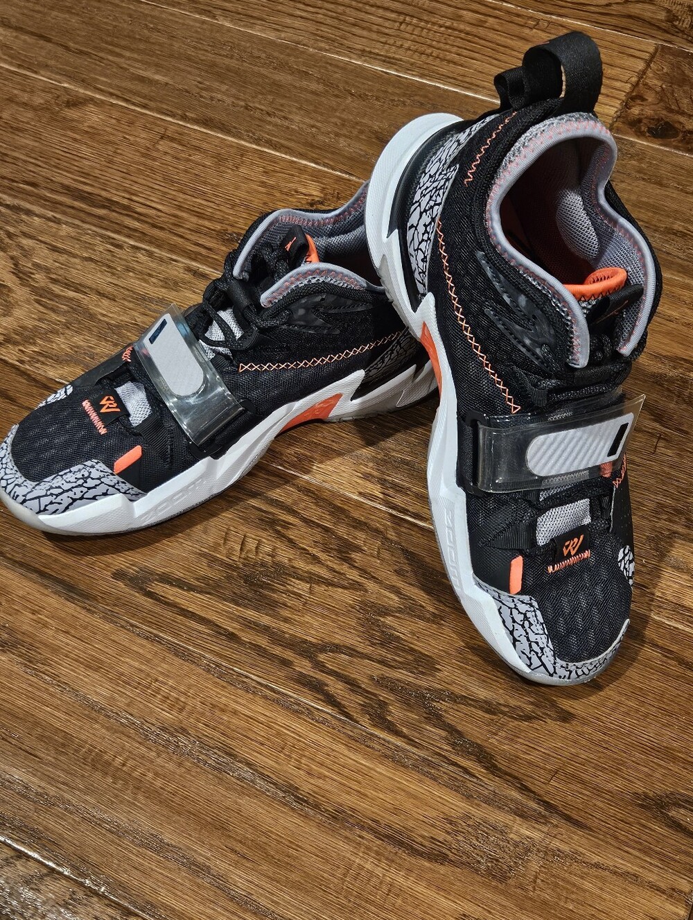 Nike Air Jordan Why Not Zer0.3 "Black Cement" - Size 8